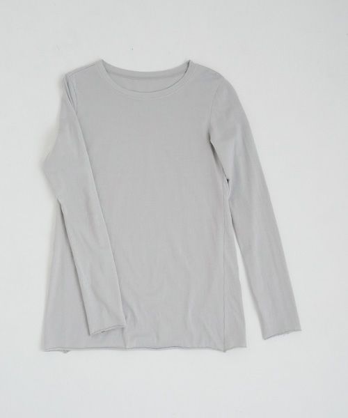 Mochi / home&miles.モチ / ホーム＆マイルズ.cotton silk cut&saw [grey fog]