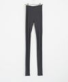 Mochi / home&miles.モチ / ホーム＆マイルズ.cotton silk leggings [charcoal grey]