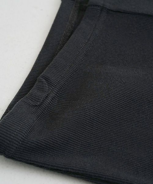 Mochi / home&miles.モチ / ホーム＆マイルズ.cotton silk leggings [charcoal grey]