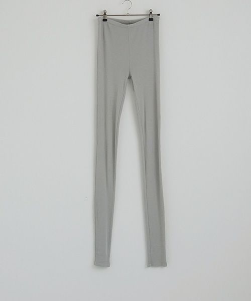 Mochi / home&miles.モチ / ホーム＆マイルズ.cotton silk leggings [grey fog]