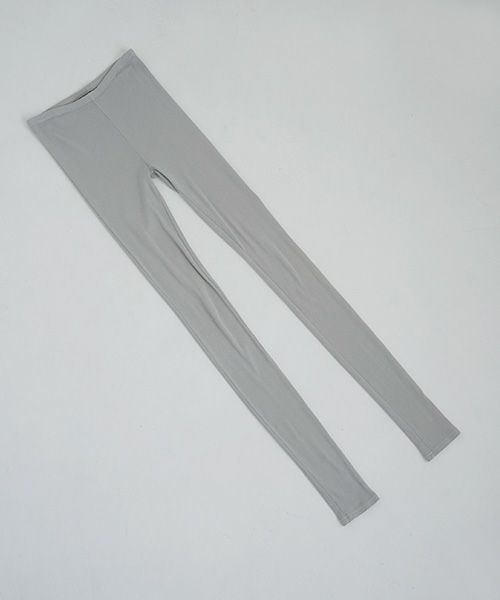 Mochi / home&miles.モチ / ホーム＆マイルズ.cotton silk leggings [grey fog]