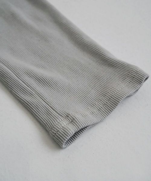 Mochi / home&miles.モチ / ホーム＆マイルズ.cotton silk leggings [grey fog]