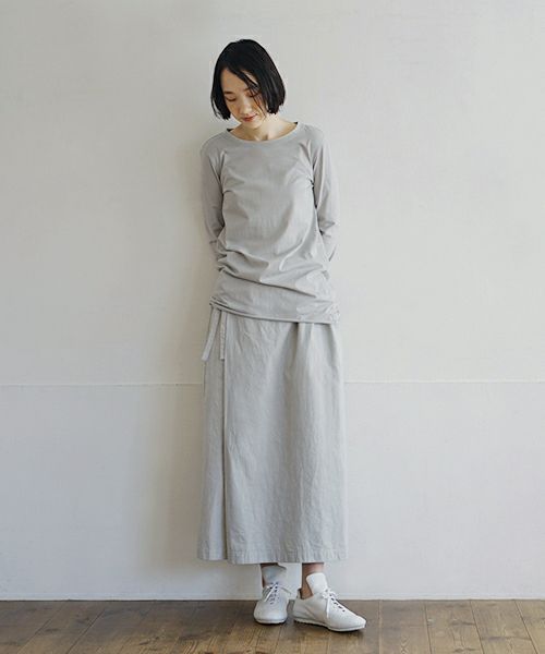 Mochi / home&miles.モチ / ホーム＆マイルズ.wrap pants [grey fog]