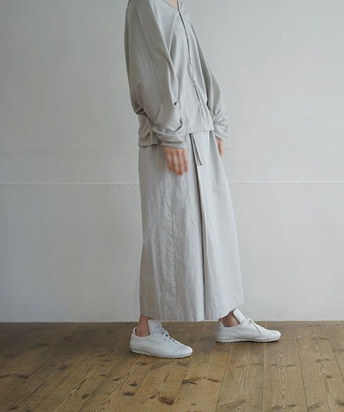 Mochi / home&miles.モチ / ホーム＆マイルズ.wrap pants [grey fog]