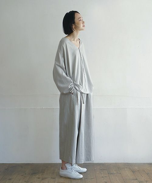 Mochi / home&miles.モチ / ホーム＆マイルズ.wrap pants [grey fog]