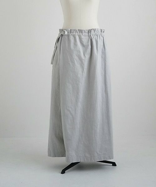 Mochi / home&miles.モチ / ホーム＆マイルズ.wrap pants [grey fog]