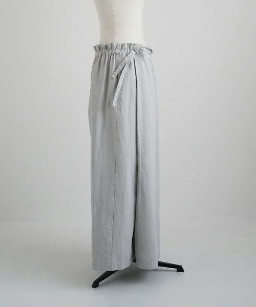 Mochi / home&miles.モチ / ホーム＆マイルズ.wrap pants [grey fog]