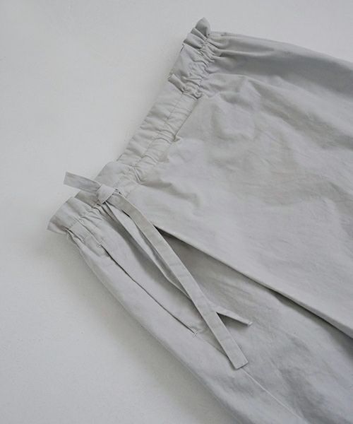 Mochi / home&miles.モチ / ホーム＆マイルズ.wrap pants [grey fog]