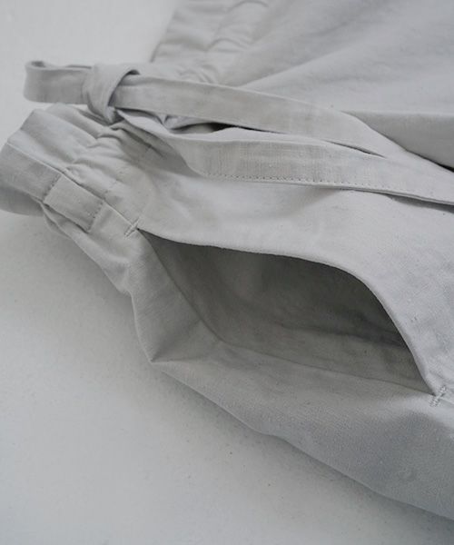 Mochi / home&miles.モチ / ホーム＆マイルズ.wrap pants [grey fog]