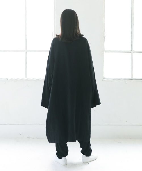 Edwina Hoerl.エドウィナホール.PILGERMANTEL[04/EH42C-01/black]_