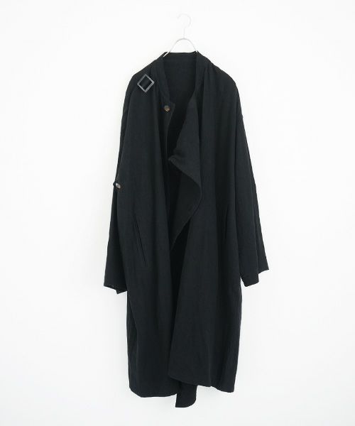 Edwina Hoerl.エドウィナホール.PILGERMANTEL[04/EH42C-01/black]_