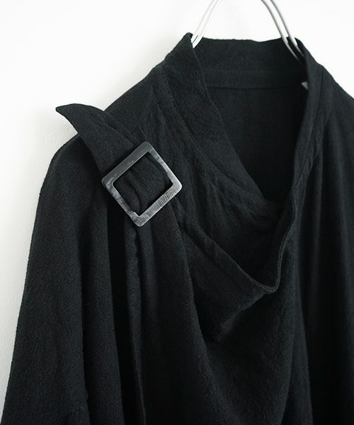 Edwina Hoerl.エドウィナホール.PILGERMANTEL[04/EH42C-01/black]_