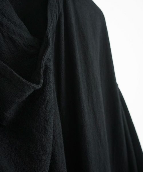 Edwina Hoerl.エドウィナホール.PILGERMANTEL[04/EH42C-01/black]_