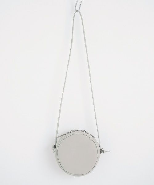 macromauro マクロマウロ.NO LETTER BAG CIRCLE S [GREY]_