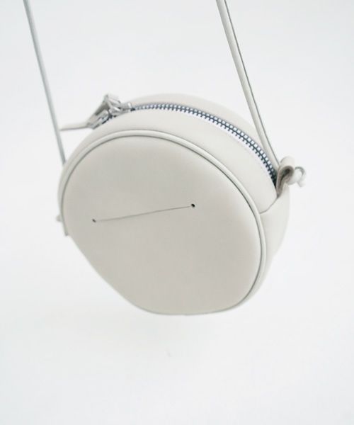 macromauro マクロマウロ.NO LETTER BAG CIRCLE S [GREY]_