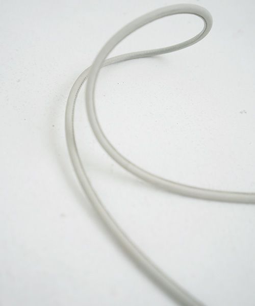 macromauro マクロマウロ.NO LETTER BAG CIRCLE S [GREY]_