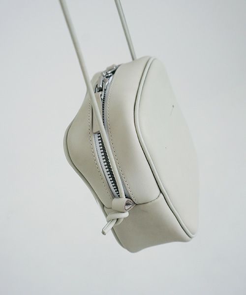 macromauro マクロマウロ.NO LETTER BAG SQUARE S [GREY]_