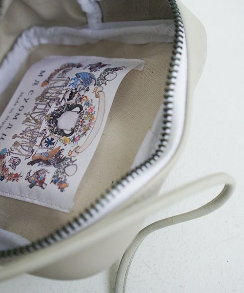 macromauro マクロマウロ.NO LETTER BAG SQUARE S [GREY]_