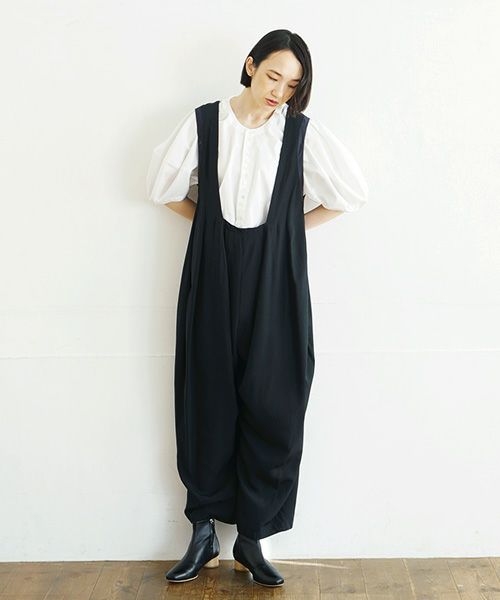 MIYAO ミヤオ.SALOPETTE[MUAO-02/BLACK×BLACK]