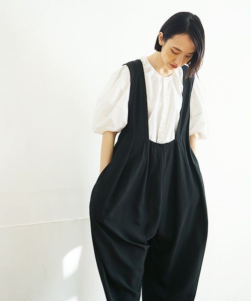 MIYAO ミヤオ.SALOPETTE[MUAO-02/BLACK×BLACK]