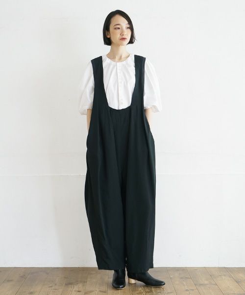 MIYAO ミヤオ.SALOPETTE[MUAO-02/BLACK×BLACK]