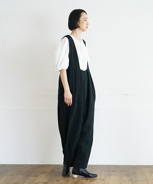 MIYAO ミヤオ.SALOPETTE[MUAO-02/BLACK×BLACK]