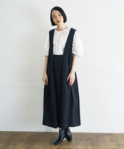 MIYAO ミヤオ.DRESS[MUOP-05/2.NAVY×NAVY]
