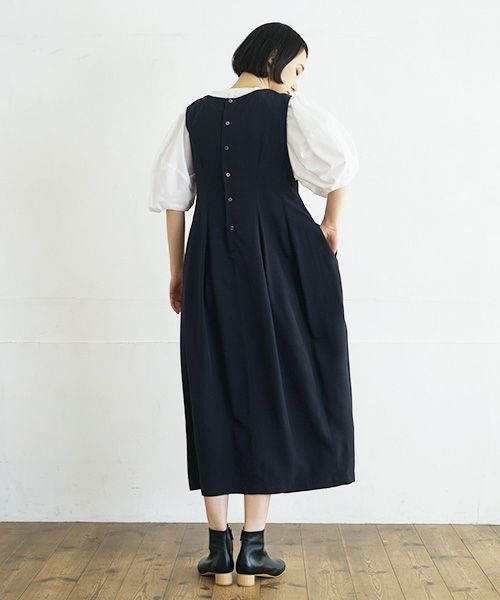 MIYAO ミヤオ.DRESS[MUOP-05/2.NAVY×NAVY]