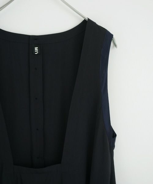 MIYAO ミヤオ.DRESS[MUOP-05/2.NAVY×NAVY]