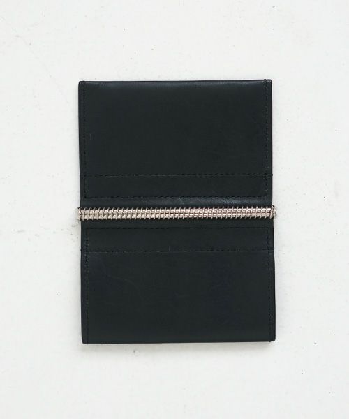 EDROBERTJUDSON.エドロバートジャドソン.CARD CASE[HELIX/B01XCD-02 / 05.BLACK]