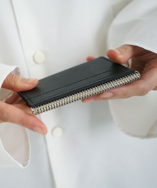 EDROBERTJUDSON.エドロバートジャドソン.CARD CASE[HELIX/B01XCD-02 / 05.BLACK]