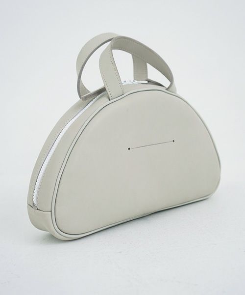 macromauro マクロマウロ.NO LETTER BAG SEMICIRCLE [GREY]_