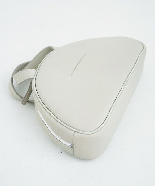 macromauro マクロマウロ.NO LETTER BAG SEMICIRCLE [GREY]_