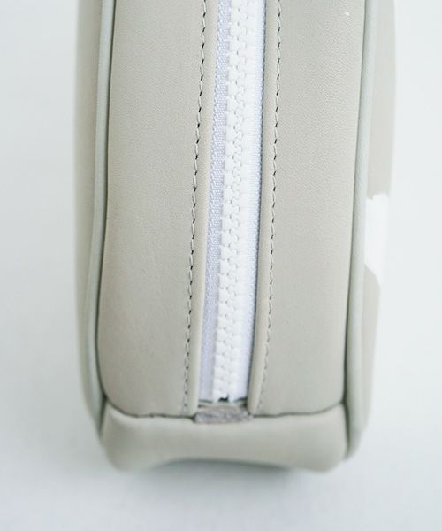 macromauro マクロマウロ.NO LETTER BAG SEMICIRCLE [GREY]_