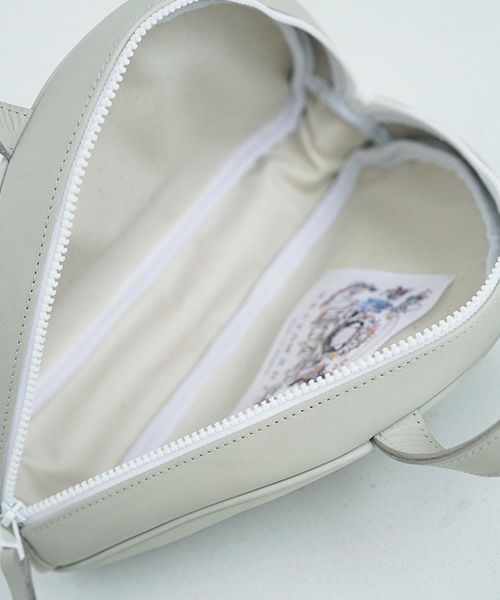 macromauro マクロマウロ.NO LETTER BAG SEMICIRCLE [GREY]_