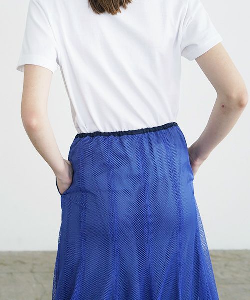 SWANLAKE スワンレイク .メッシュチューリップスカート [SK-1251/BLUE]