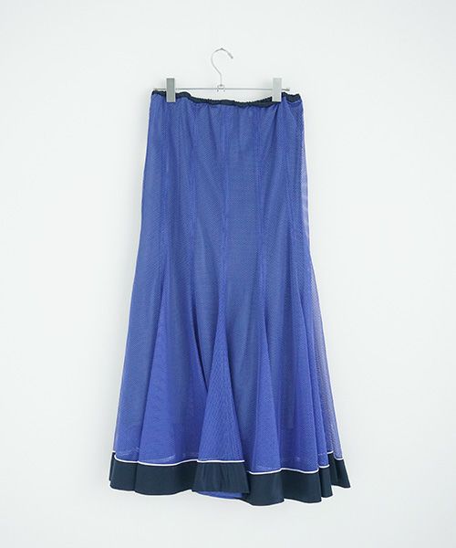 SWANLAKE スワンレイク .メッシュチューリップスカート [SK-1251/BLUE]