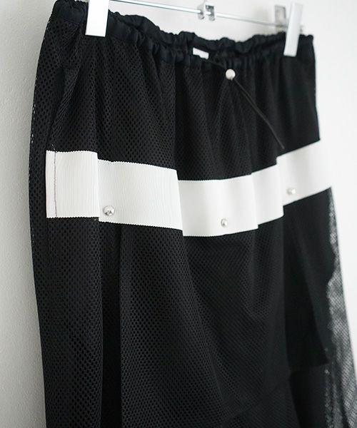 SWANLAKE スワンレイク .メッシュチューリップスカート [SK-1251/BALCK]