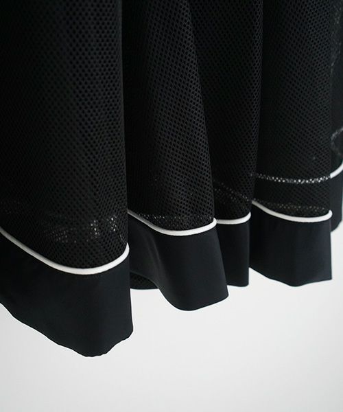SWANLAKE スワンレイク .メッシュチューリップスカート [SK-1251/BALCK]