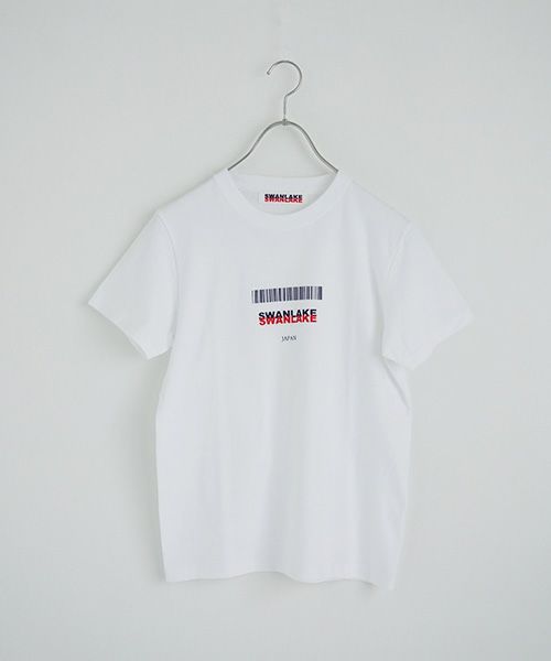 SWANLAKE スワンレイク .LOGO T [CT-1359/WHITE]