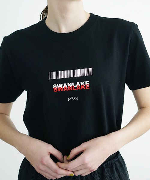 SWANLAKE スワンレイク .LOGO T [CT-1359/BLACK]