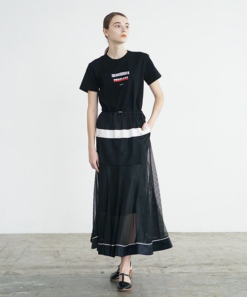 SWANLAKE スワンレイク .LOGO T [CT-1359/BLACK]