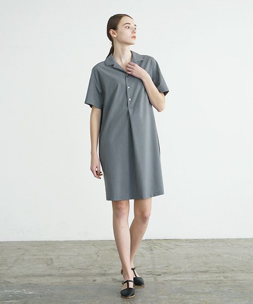 SWANLAKE スワンレイク .オープンカラーOP [OP-1361/GRAY]