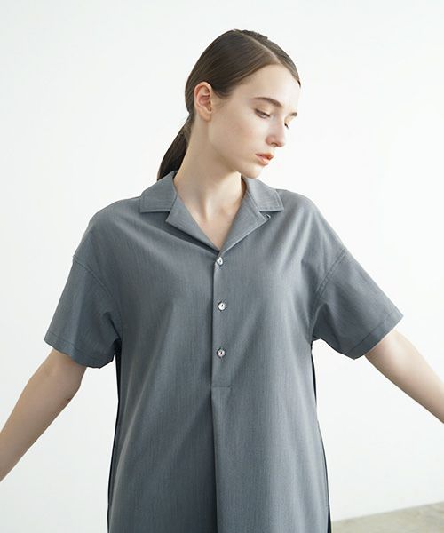 SWANLAKE スワンレイク .オープンカラーOP [OP-1361/GRAY]