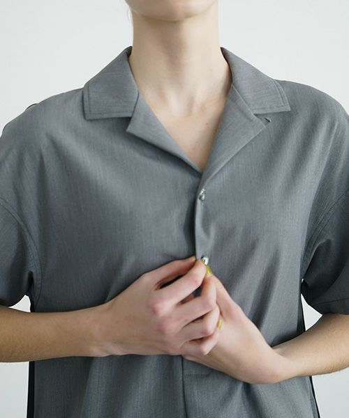 SWANLAKE スワンレイク .オープンカラーOP [OP-1361/GRAY]