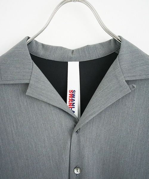 SWANLAKE スワンレイク .オープンカラーOP [OP-1361/GRAY]