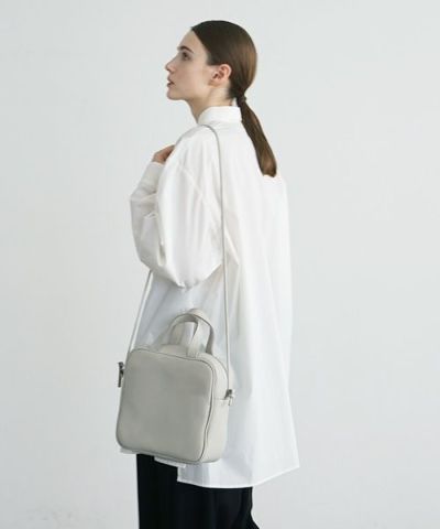 レビューを書く - macromauro マクロマウロNO LETTER BAG SQUARE M [GREY] | Palm maison store