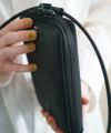 macromauro マクロマウロ.HORSE SHOULDER WALLET [BLACK]_