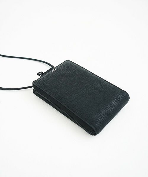macromauro マクロマウロ.HORSE SHOULDER WALLET [BLACK]_