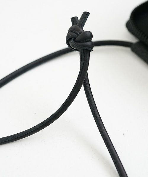 macromauro マクロマウロ.HORSE SHOULDER WALLET [BLACK]_